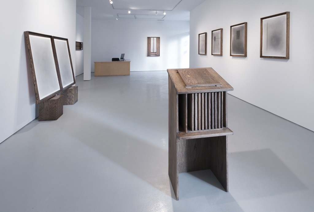 Nate Young, 'But not yet: in the spirit of linguistics', Installation view at moniquemeloche, February 2015 Nate Young, 'But not yet: in the spirit of linguistics', Installation view at moniquemeloche, February 2015