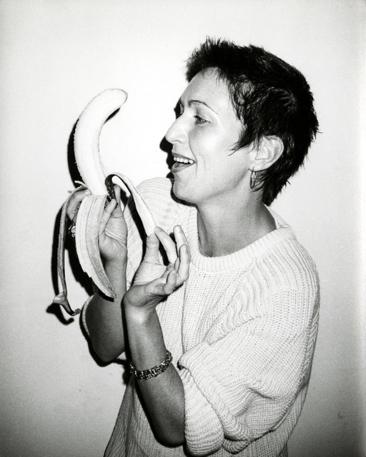 Andy Warhol, ‘Pat Hackett with a Banana’, 1986, Hedges Projects