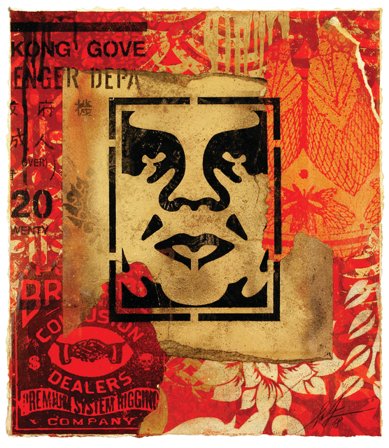 Shepard Fairey (OBEY), ‘Icon Stencil’, 2018, Galerie Ernst Hilger