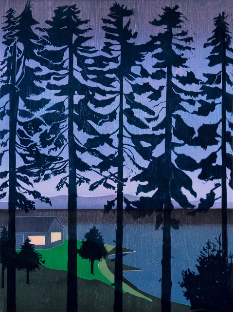 Tom Hammick, ‘The Bay Coming In (in Homage to Harland Sohlberg's Fisherman's Cottage of 1906)’, 2016, Peacock Visual Arts