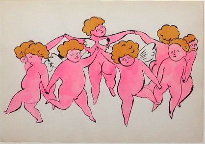 Andy Warhol, ‘In The Bottom of my Garden IV.97A’, 1956, Hamilton-Selway Fine Art