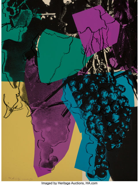Andy Warhol, ‘Grapes’, 1979, Heritage Auctions