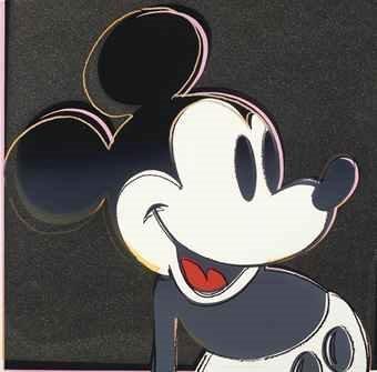 Andy Warhol, ‘Mickey Mouse’, 1981, Print, Original silkscreen with diamond dust, Galeries Bartoux Singapore