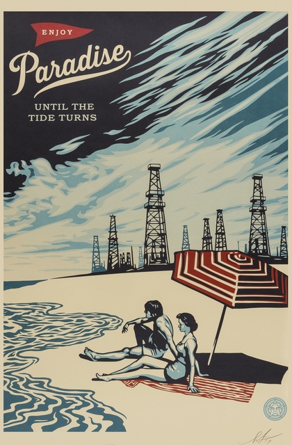 Shepard Fairey (OBEY), ‘Paradise’, 2017, Forum Auctions