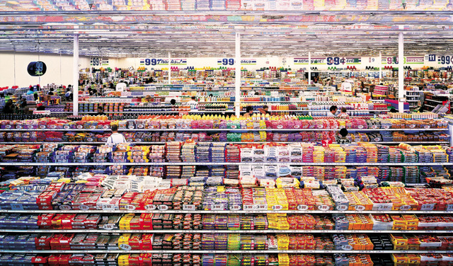 Andreas Gursky 99 cent (1999) Artsy