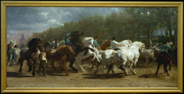 Rosa Bonheur, ‘The Horse Fair’, 1852–1855, The Metropolitan Museum of Art