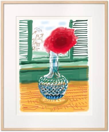 David Hockney, ‘My Window. Art Edition (No. 251-500) ‘No. 281’, 23rd July 2010’, 2019, Books and Portfolios, Hardcover in clamshell box, signed by David Hockney; with a signed print of the iPad drawing ‘No. 281’, 23rd July 2010, 8-color inkjet print on cotton-fiber archival paper, Pop Fine Art