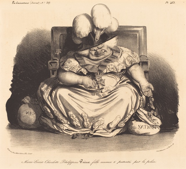 Honoré Daumier, ‘Marie-Louise-Charlotte-Philippinepairie’, 1834, National Gallery of Art, Washington, D.C.