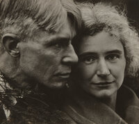 "Mr. and Mrs." -- The Sandburgs, Elmhurst, Illinois