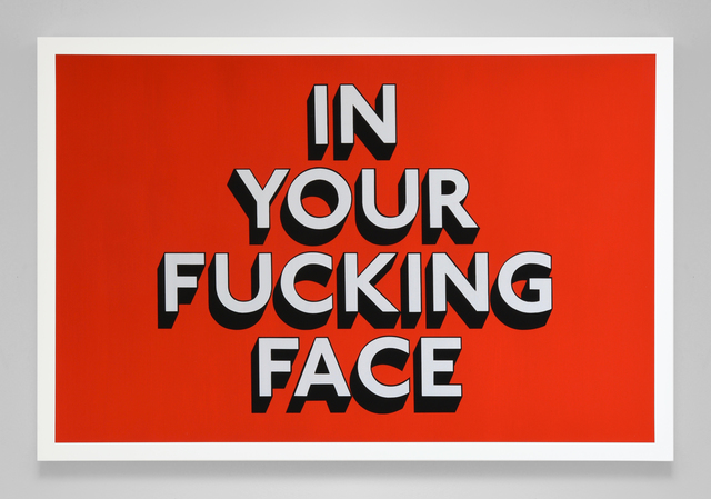 Tim Fishlock, ‘In Your Face’, 2020, Painting, Acrylic gouache on wooden panel, Hang-Up Gallery