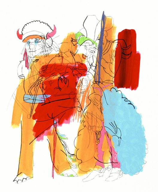 Ghada Amer, ‘The Cowboy’, 2002, Lower East Side Printshop