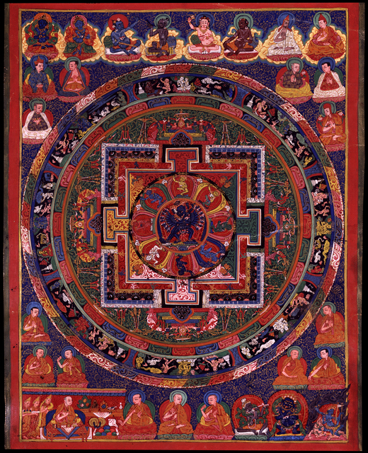 ‘Hevajra Mandala’, 18th century, Rubin Museum of Art