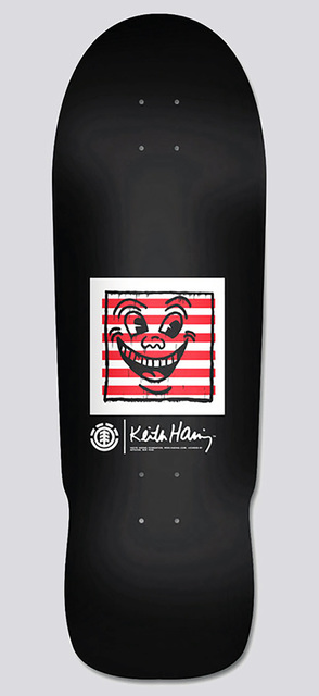 Keith Haring, ‘Keith Haring Skateboard Deck (Keith Haring three eyed face)’, 2018, Print, Screen-print on maplewood skateboard deck, Lot 180