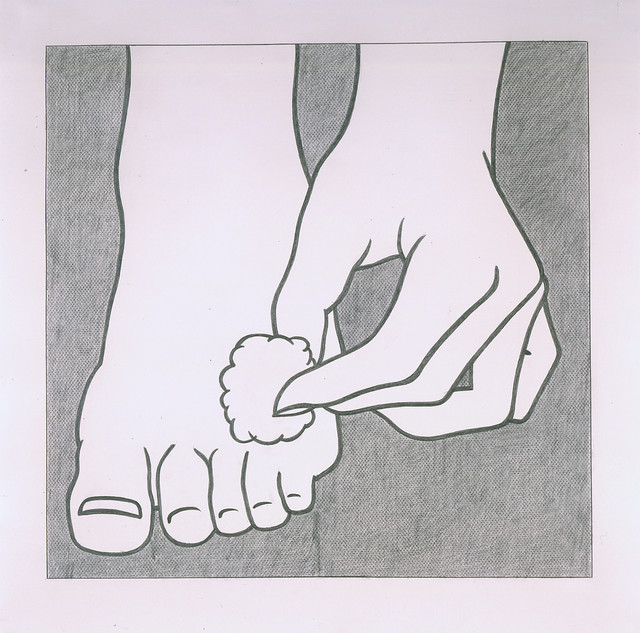 Roy Lichtenstein, ‘Foot Medication’, 1962, Hammer Museum