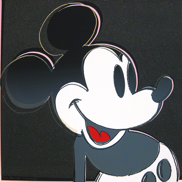 Andy Warhol, ‘Mickey Mouse’, 1981, Print, Screenprint with diamond dust on Lenox Museum Board, Collectors Contemporary