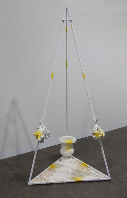 Tom Holmes (b. 1979), ‘untitled Arrangement’, 2013, Sculpture, Powder coated steel, plywood, hydrocal, aluminum, enamel, Bureau