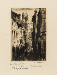 Une Rue à Rouen (Rue des Arpents)
