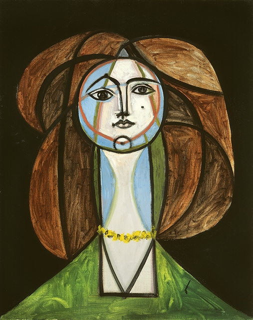 Pablo Picasso, ‘Femme au collier jaune’, May 31-1946, Vancouver Art Gallery