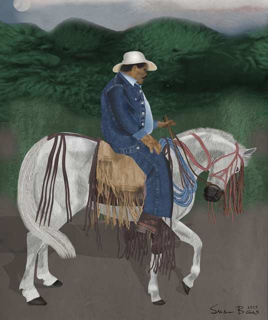 Susan Baus, ‘Dancing Horse -- San Juan del Sur, Nicaragua’, 2015, Fountain House Gallery