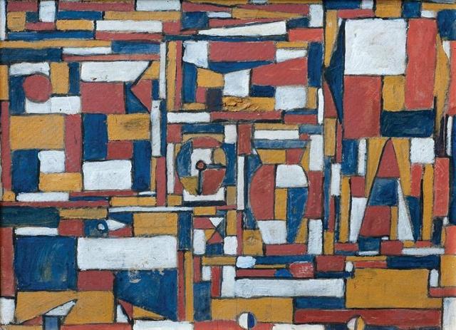 Celeste Núñez, ‘Constructivo en colores primarios’, Galería de las Misiones