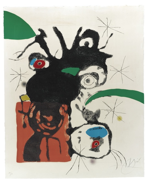 Joan Miró, ‘Espriu - Miro (D. 873)’, 1975, Sotheby's