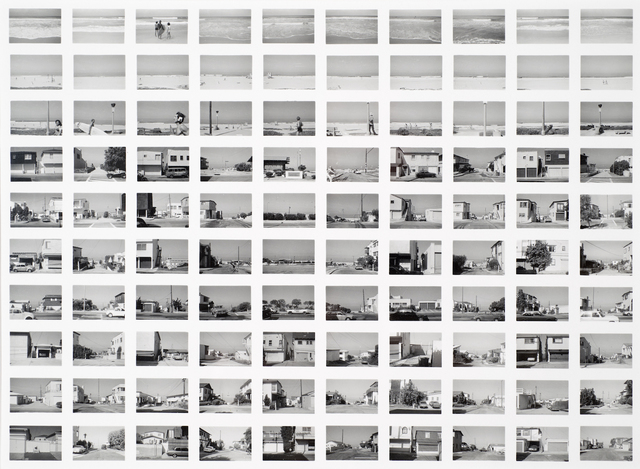 Robbert Flick, ‘SV014/80 Manhattan Beach, Looking West from Vista’, 1980, Photography, Vintage Silver Gelatin Print, ROSEGALLERY