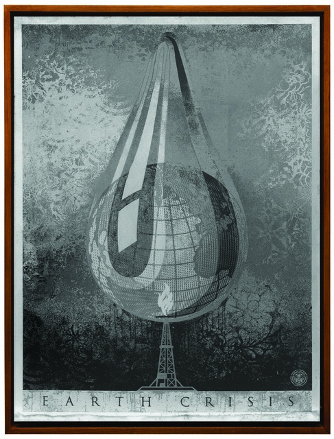 Shepard Fairey (OBEY), ‘Earth Crisis Drop’, 2016, Underdogs Gallery