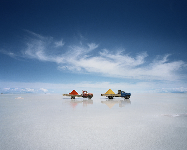 Scarlett Hooft Graafland, ‘Two Trucks’, 2010, Photography, Inkjet print mounted on Dibond, Galerie XII
