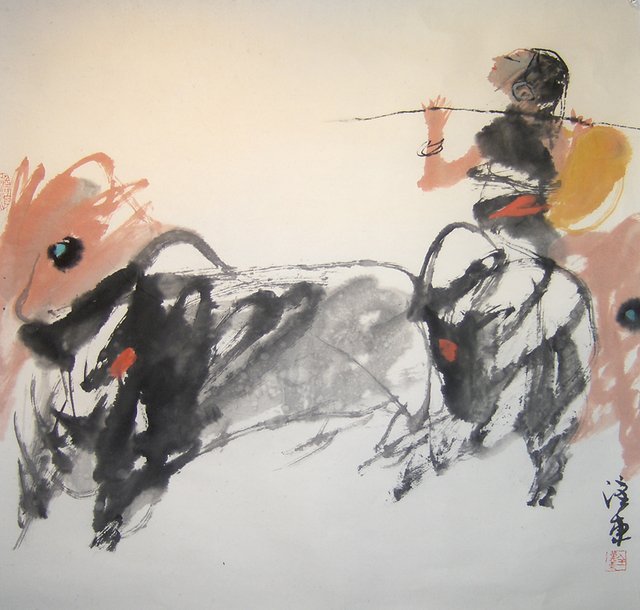 Quan Handong, ‘#9 Mountain Oxen Series ’, 2007, Eisenhauer Gallery