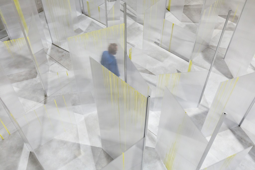 “SLIGHT AGITATION 1/4: Tobias Putrih” View of the exhibition. 20 October 2016 – 22 January 2017. Fondazione Prada, Milan. Tobias Putrih, Obfuscation, 2016. Foto Delfino Sisto Legnani e Marco Cappelletti. Courtesy Fondazione Prada “SLIGHT AGITATION 1/4: Tobias Putrih” View of the exhibition. 20 October 2016 – 22 January 2017. Fondazione Prada, Milan. Tobias Putrih, Obfuscation, 2016. Foto Delfino Sisto Legnani e Marco Cappelletti. Courtesy Fondazione Prada
