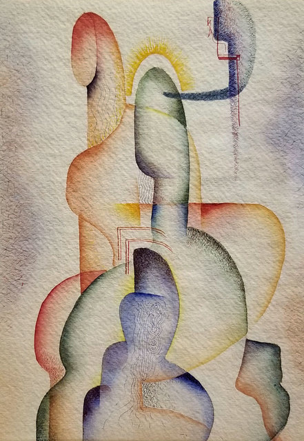 Stuart Walker, ‘"No.26"’, Circa 1936-39, Mixed Media, Mixed media on paper, Addison Rowe Gallery
