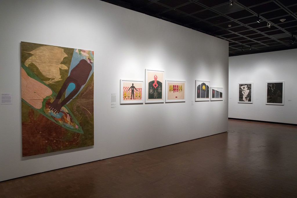 "Nkame: A Retrospective of Cuban Printmaker Belkis Ayón," October 2, 2016–February 12, 2017 Fowler Museum at UCLA Photos © Reed Hutchinson "Nkame: A Retrospective of Cuban Printmaker Belkis Ayón," October 2, 2016–February 12, 2017 Fowler Museum at UCLA Photos © Reed Hutchinson