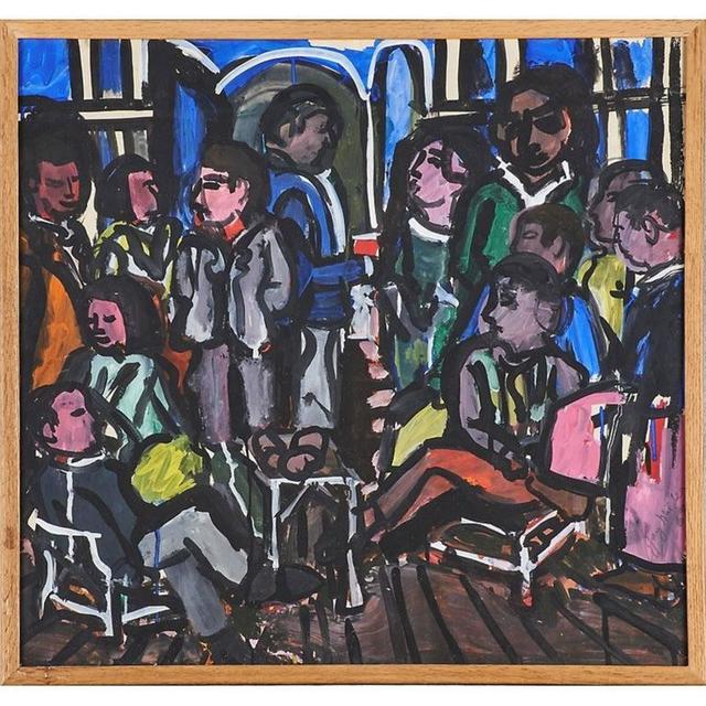 Jay Milder, ‘Rare 1967 Figurative Abstraction piece (Subway Series)’, 1960-1969, Lions Gallery