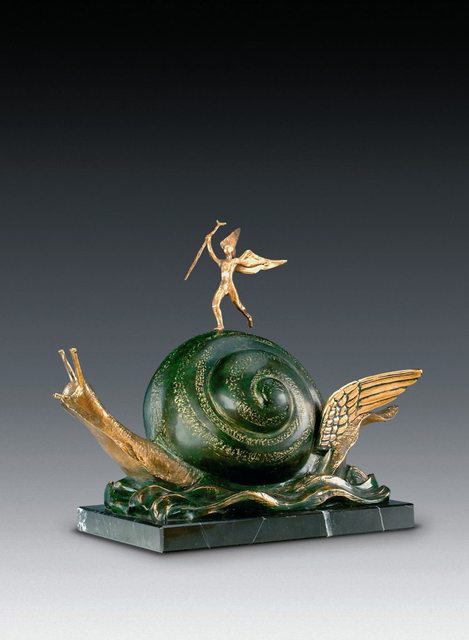 Salvador Dalí, ‘Snail and the Angel’, 1977-1984, Galleria Ca' d'Oro