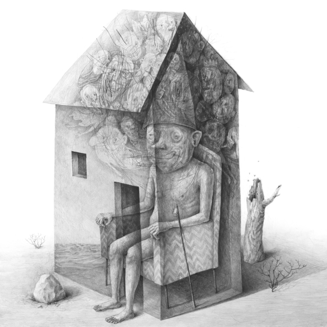 Stefan Zsaitsits, ‘house in the desert’, 2019, Galerie Gans