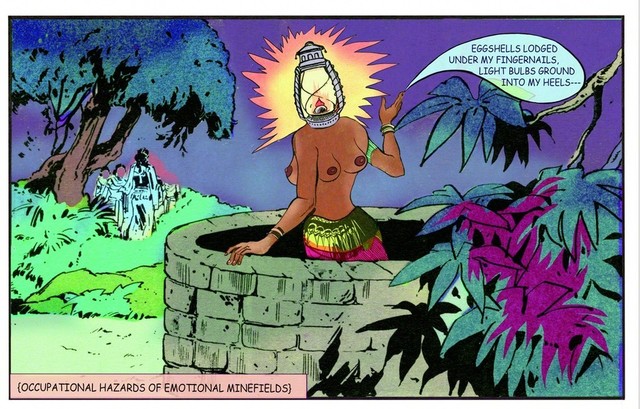 Chitra Ganesh, ‘Lantern Head’, 2013, Aicon Gallery
