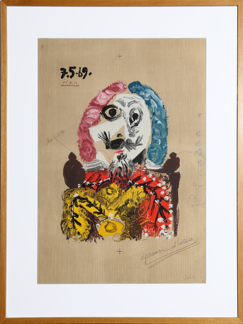 Pablo Picasso, ‘Imaginary Portrait 1’, 1969, RoGallery