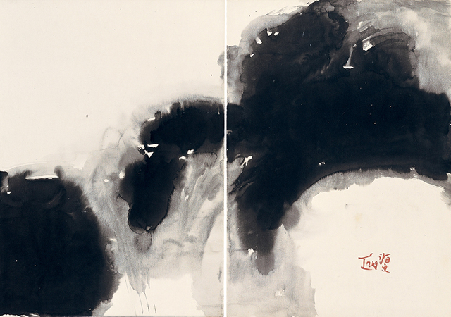 T'ang Haywen 曾海文, ‘Untitled No. 29 Diptych’, ca. 1970s, Alisan Fine Arts
