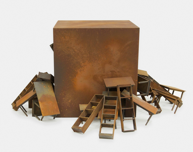 José Bechara, ‘Preta’, 2006, Sculpture, Oxidation of ferrous material in MDF, LURIXS: Arte Contemporânea