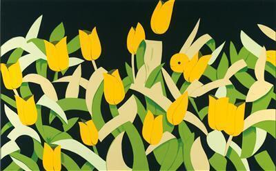 Alex Katz - Yellow Tulips