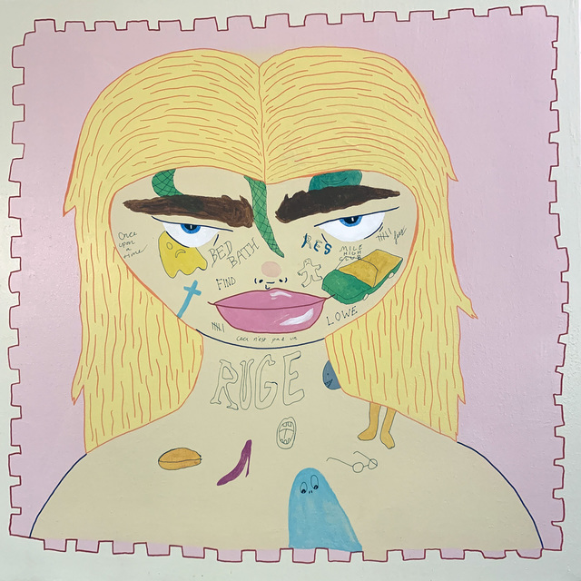 Ben is right (Ben Evans), ‘Portrait On Acid Tab’, 2018, Corey Helford Gallery