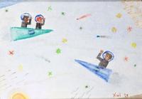 Tres Astronautas (Three Astronauts)