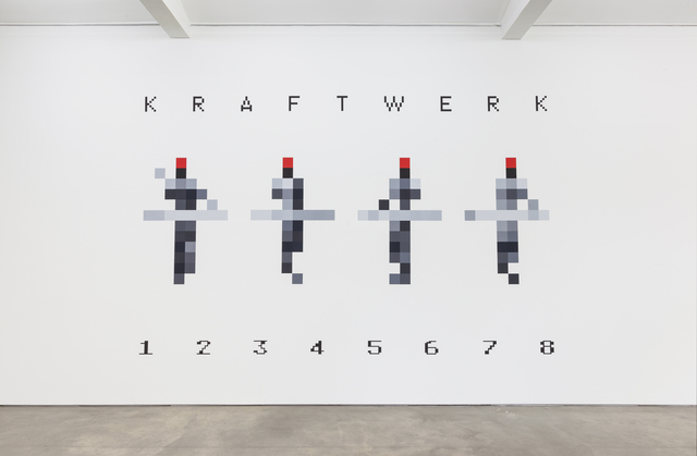 Kraftwerk, ‘3-D Video-Installation – 1 2 3 4 5 6 7 8, Installation View Sprüth Magers Berlin’, 2013, Video/Film/Animation, Sprüth Magers