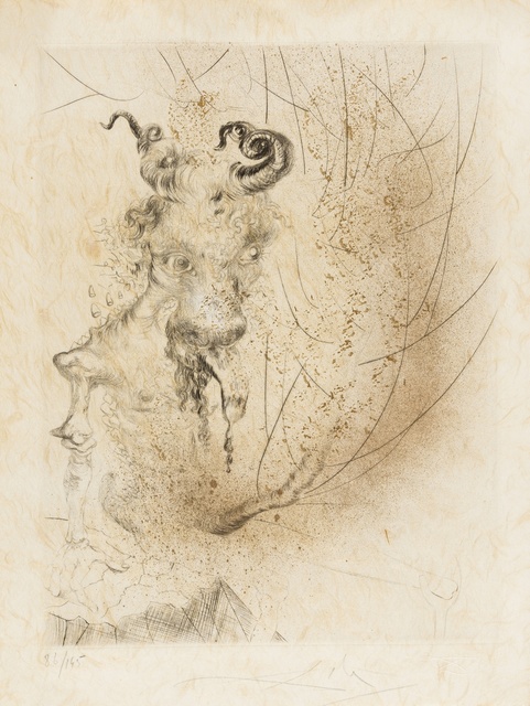 Salvador Dalí, ‘Tête de veau (Field 69-1G; M&L 306k)’, 1968/1969, Forum Auctions