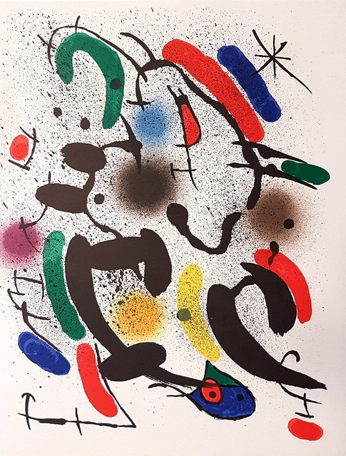 Joan Miró, ‘Mirò Lithographe I - Plate VI’, 1972, Wallector