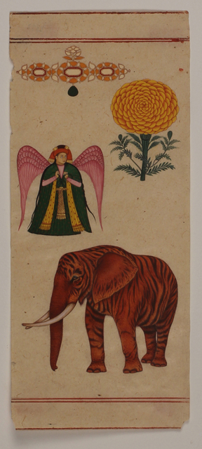 Alexander Gorlizki, ‘Bearing Gifts’, 2018, Drawing, Collage or other Work on Paper, Pigment and gold on paper, Berggruen Gallery