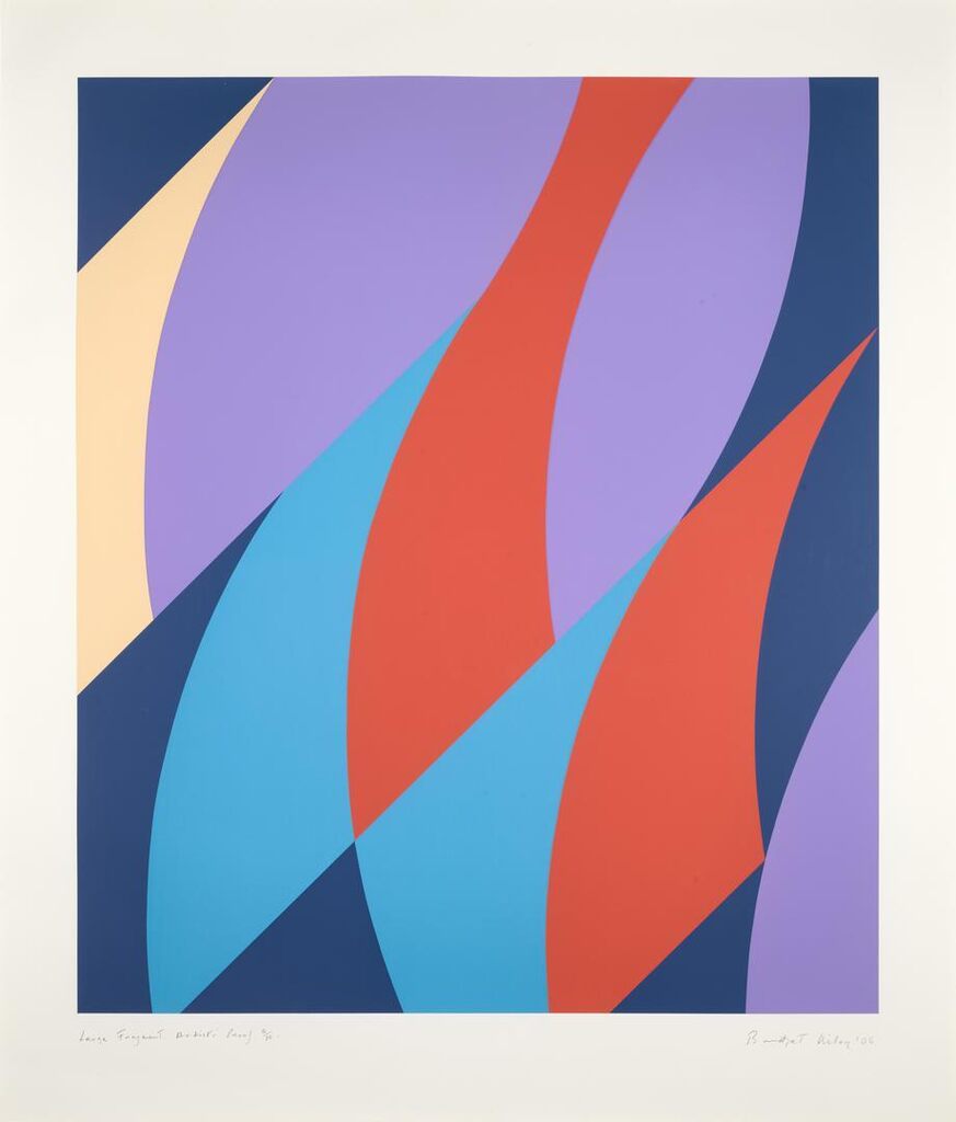 Bridget Riley - Large Fragment