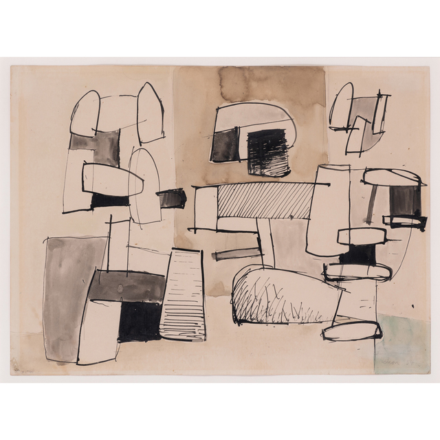 Jean Hélion, ‘Étude pour trois figures’, 1934, PIASA