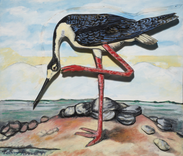 Larry Rivers, ‘Black Necked Stilt’, 1997, The Sunfair Gallery