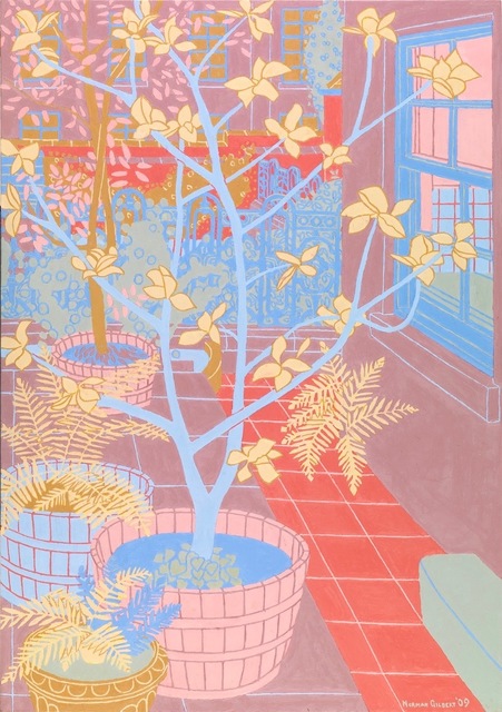 Norman Gilbert, ‘Tree and Cast Iron Railings’, 2009, Tatha Gallery
